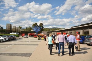 Country club fire scare