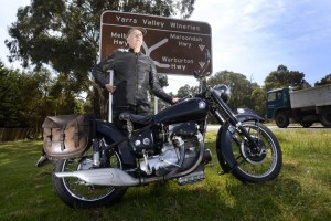 Motorbikes on full beam