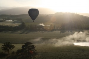 Apology as balloon ride powers down