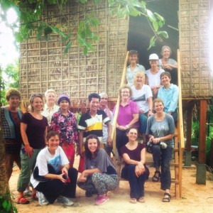 Helping out in Cambodia