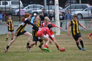 Juniors in finals action