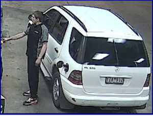 Wanted in servo theft