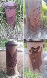 Avenue bollards stolen