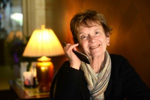 Telephonists on party line