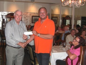 Donation beats burglars