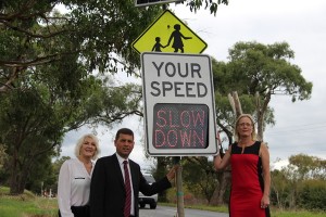 Rush push for speed signs