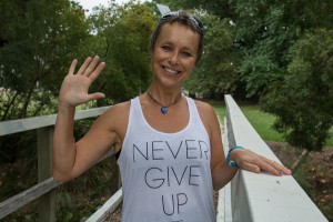 Sue walks for good cause