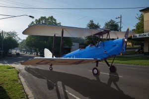Winging it into downtown Healesville