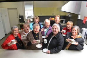 Valley stops for a tea break
