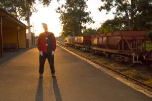 Fright night on ghost train