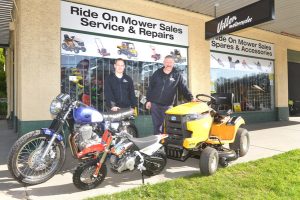 Mowers, bikes and more