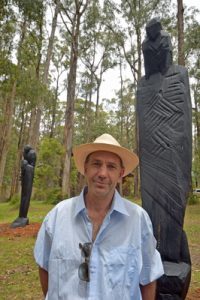 On the sculpture trail