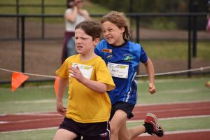 Relay girls blitz the field