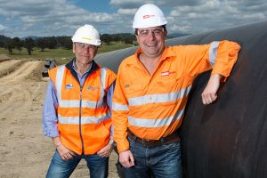 Water works are in the pipeline