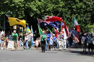 National pride on parade