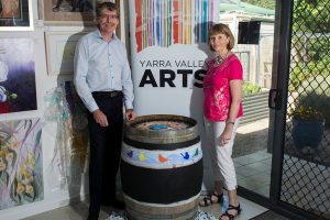 Artists roll out the barrels
