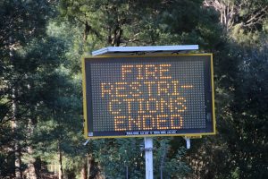 Restrictions are ending