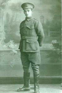 Centenary service for Private Irvine