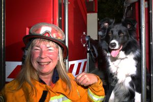Rosie reunited with her owner