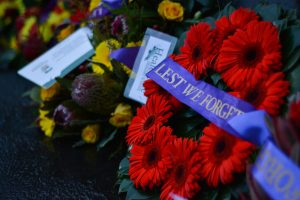 Fallen honoured at rising of the sun