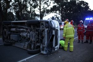 Lucky to avoid head-on crash
