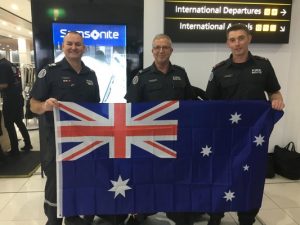 Our firies join the fight