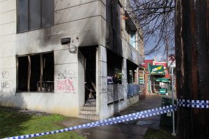 Nine face court over tattoo shop fires