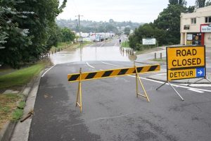 Changes flooding in