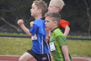 Junior athletes join in the fun