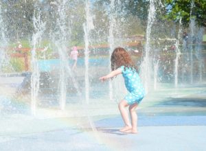 Water parks open for play