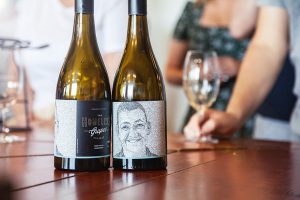 Drinking a chardy for charity