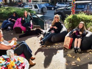 Knitting for charity