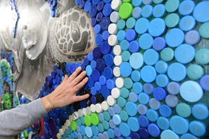 School mural dedicated to sustainable living