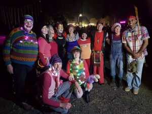 Winter event lights the night