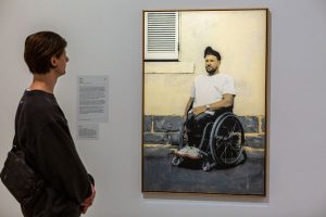 Emerging street artist takes on the Archibald