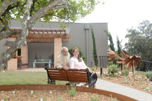 Hospital garden helps healing