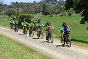 Students hit the trail