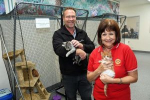 A purrfect partnership as Rotary teams up with Animal Aid