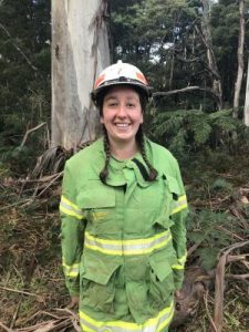 Firefighting in Melbourne Water’s crew the right environment for Lauren