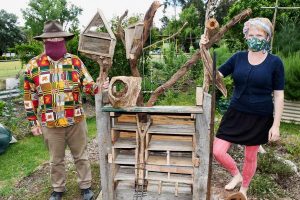 Insect hotel open for business