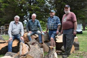 The gardeners behind the golf club scene