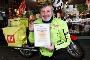 Postie’s positive attitude