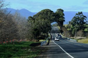 Rumble strips for Valley roads