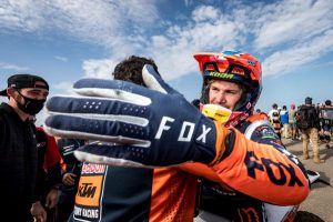Sanders recounts Dakar joy
