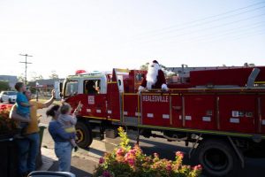 Healesville CFA chauffeurs Santa