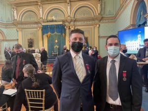 Bravery Medals awarded to courageous men