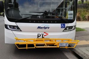 Bus bike racks make travelling easier in Lilydale