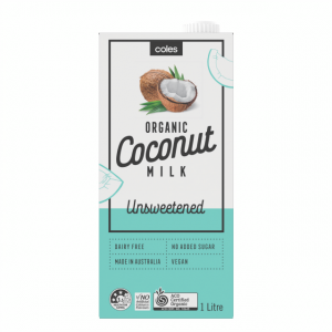 Coles recall coconut milk in Victoria