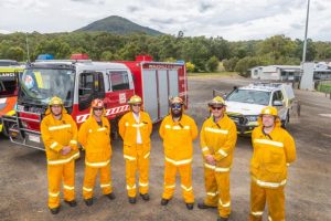 Thanking CFA volunteers for their tireless efforts