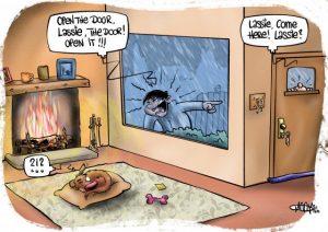 CARTOON: locking out the winter chill